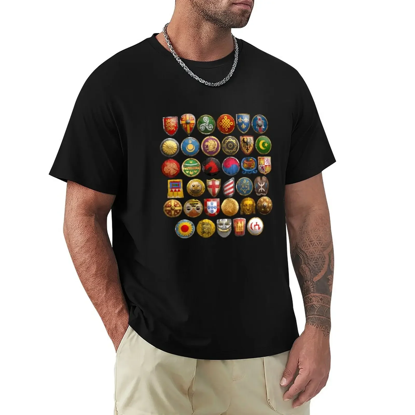 

AOE II All Civilizations Simplified T-Shirt plus size t shirts graphics t shirt hippie clothes sublime t shirt men clothings