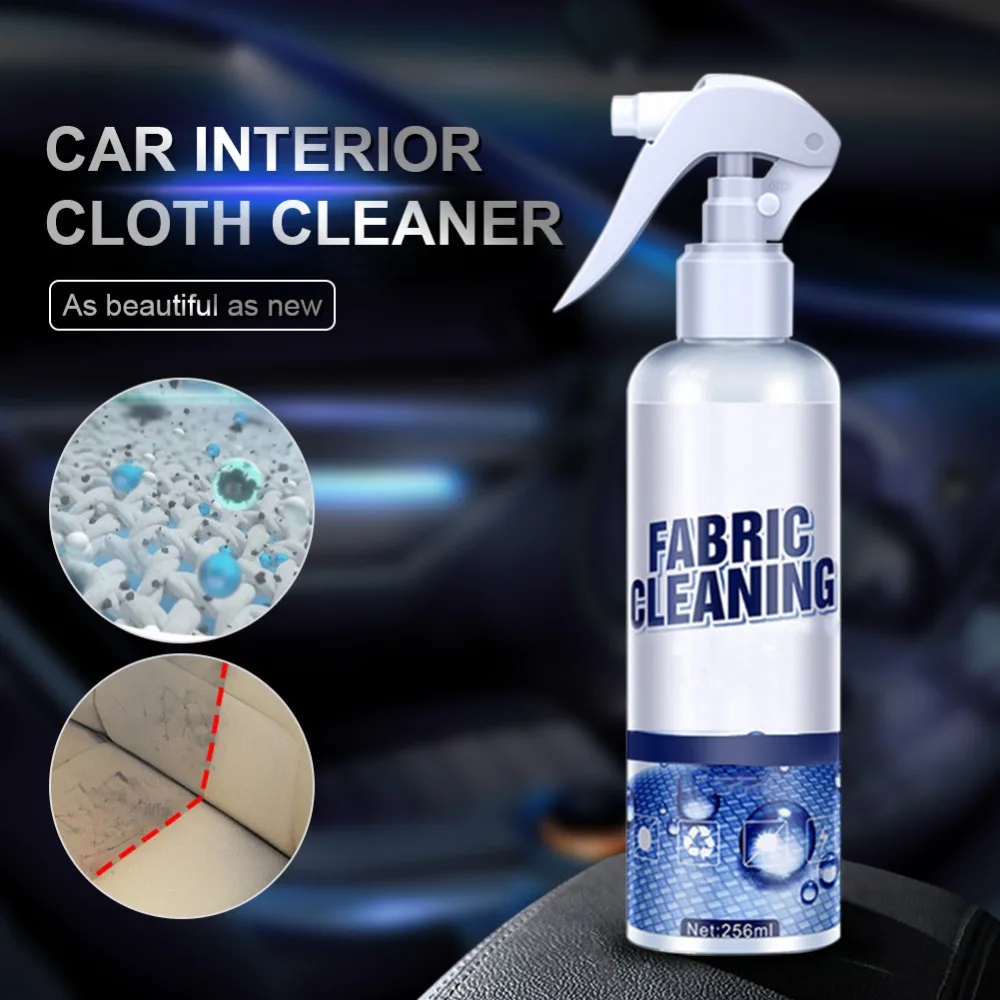 Car Cleaner Car Cleaner Spray Interior Cleaner 100ML Car Interior Fabric Cleaning Agent Multi-purpose Cleaning Agent Spray Water-free Auto Roof Dash