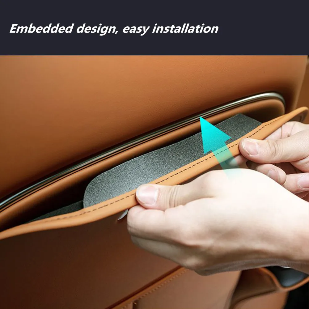 For Xpeng G9 Rear Seat Anti Kick Pads Half Package Rear Protection Armrest Box Accessories Modified Car Products