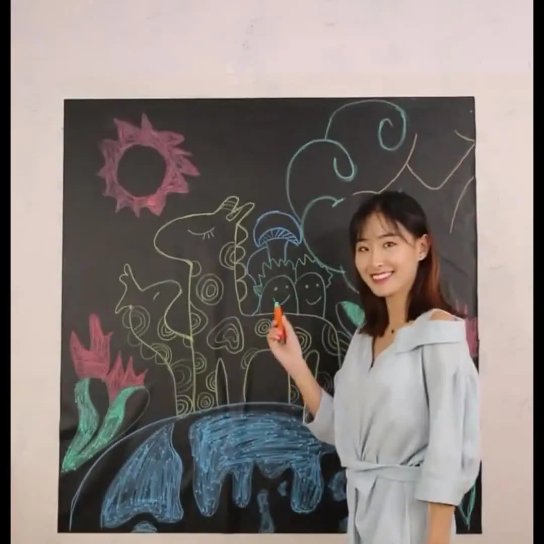 Pizarra Adhesiva Pared Angoily Calcomanías De Pizarra Para Pared, 11.8 In,  Círculo, Puntos De Borrado En Seco, Etiquetas Adhesivas De Pizarra De PVC,  Etiquetas Reutilizables Para Niños Y Niñas, Etiquetas Artísticas Para, image size:1080x1080