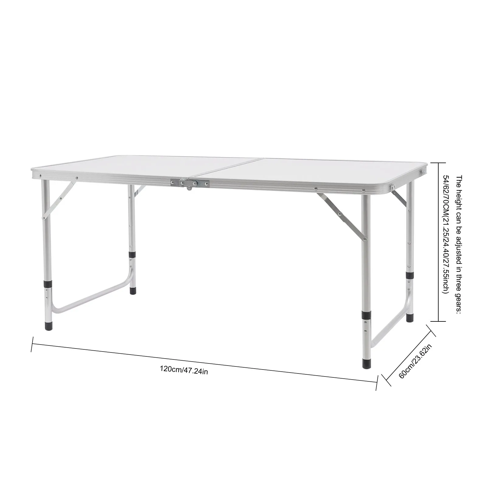 Folding Table, Adjustable Height , Desk 6