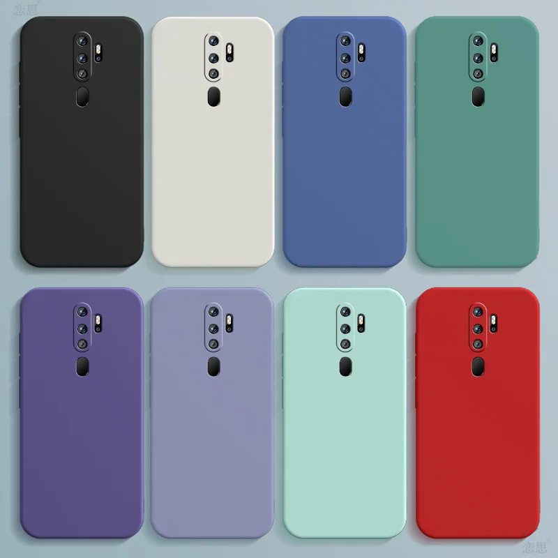 Luxury Dual Layer Silicone Phone Case with Liquid Candy Straight Edge Design