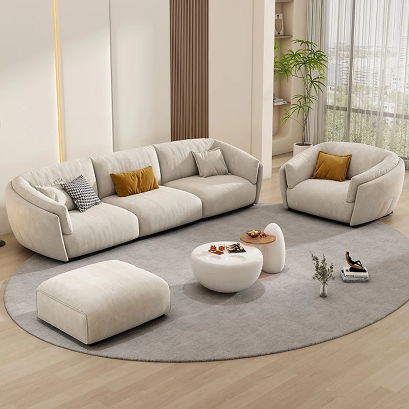 

Anti Slip Lounge Living Room Sofa Ergonomic Simple Lazy Floor Living Room Sofa Sleeper Modern Divano Soggiorno Adults Furniture