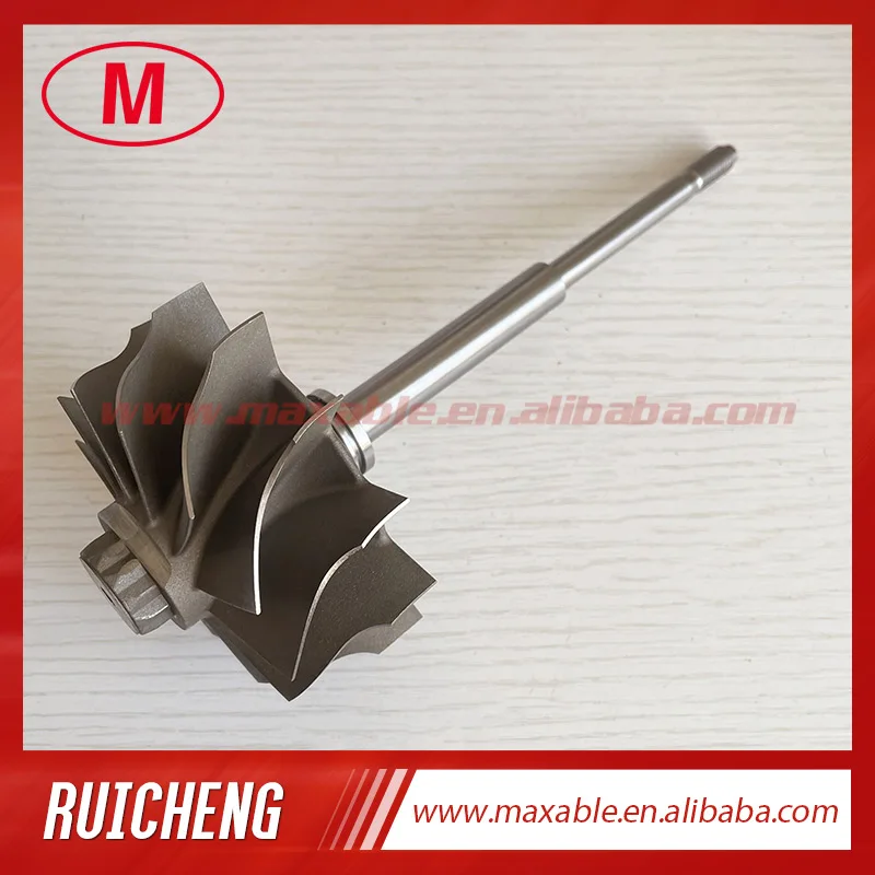 HX55 4044314 77/86mm 12 blades turbine wheel/turbine shaft&wheel/turbo wheel