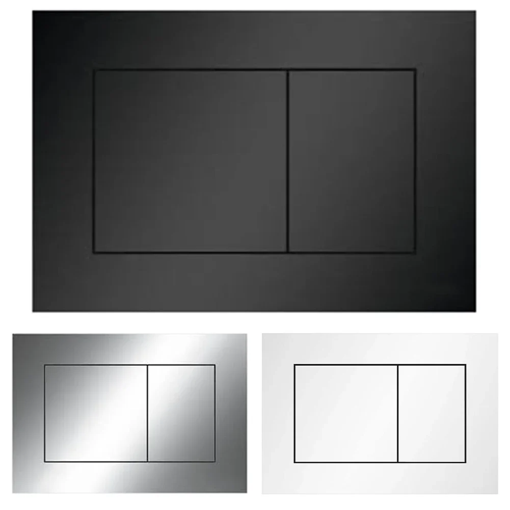 1x Bathroom Dual Flush Plate For TECE 9240401 9240407 9240417 Bathroom Toilet Water Tank Working Panel Accessories