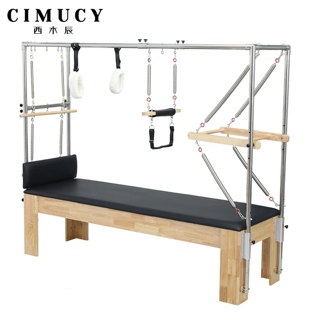 Pilates Cadillac Combo Studio Reformer with a Trapeze Tower Table