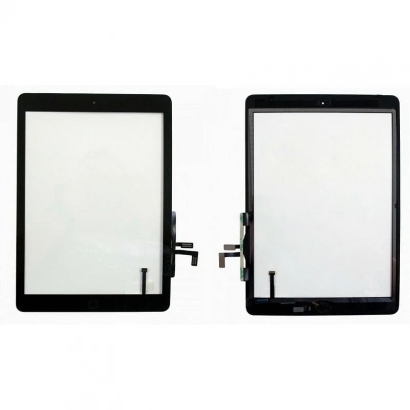 Сенсорный экран IPAD 5 / AIR 2017 дигитайзер BOTON HOME IC черный чип # Apple iPad Air (iPad 1 A1474 A1475 A1476) |