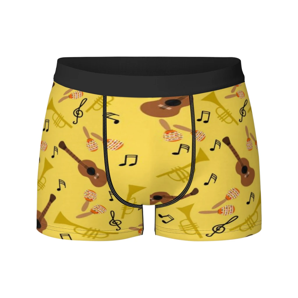 Notas musicales Calzoncillos para hombre Calzoncillos tipo bóxer transpirables para hombre Bragas para hombre Ropa interior Regalo