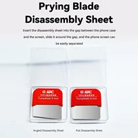 I2C 7 Pcs Phone Opening Disassembly Pry Tool  Nylon Plastic Spudger Pry Card Blade Alcohol Bottle Set  for Electronics Repair 5