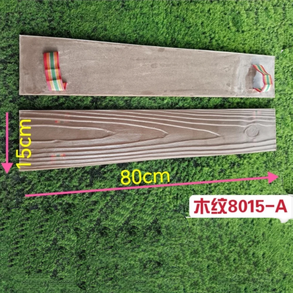 Cement imitation wood grain floor stamping mold courtyard concrete wood grain floor old ship antiseptic pavement produ