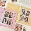 SKYSONIC 2025 New A5 Binder Collect Book 25mm Ring Cover Puppy Bear Diary Journal Refills Bandage Postcards Sticker Organizer 4