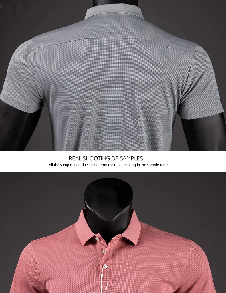 Polo Shirt Men Casual Solid Breathable Shirt Reflective Strip Sleeve Summer Sportswear Quick Dry Jerseys Tops Camisa Polo Shirts 14 Sc1b3fcada78a4fef97260991486c1272y