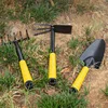 Deli Gardening Tool Sets Shovel Hoe Harrow 1/3/4 Pcs with PP Coated Handle,Garden Lawn Farmland Transplant Gardening Bonsai Tool 6