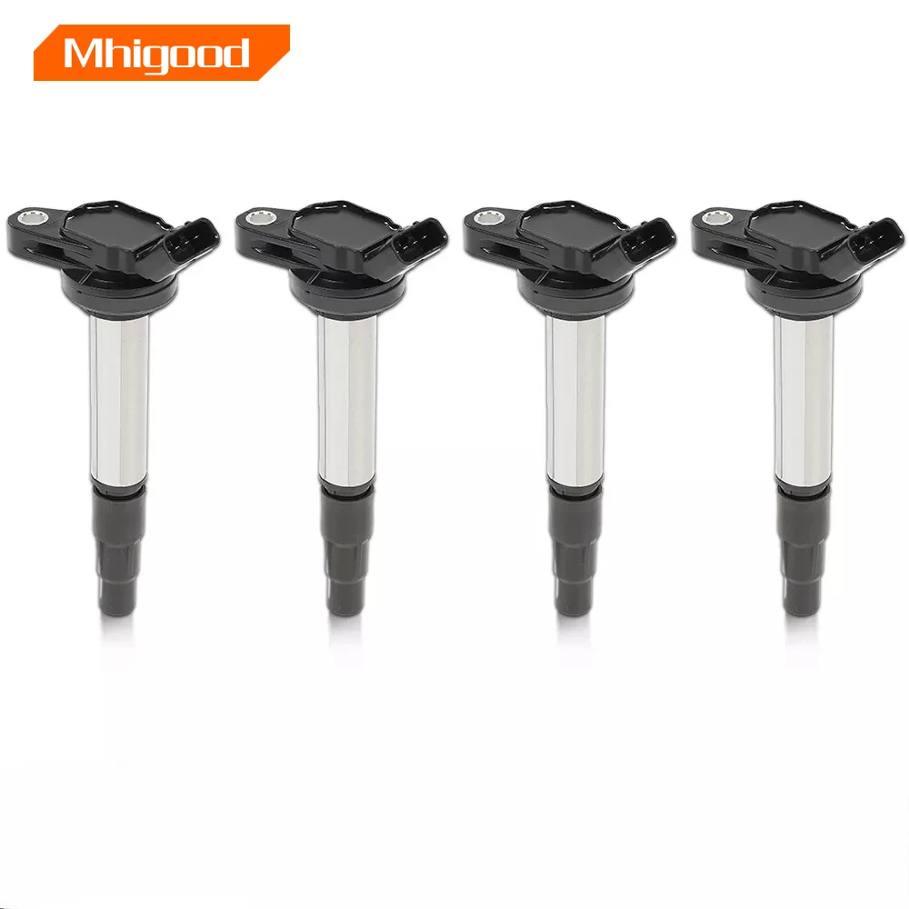 4Pc Ignition Coils Denso Fit For 2009- Toyota Corolla Prius 1.8L 90919-02258