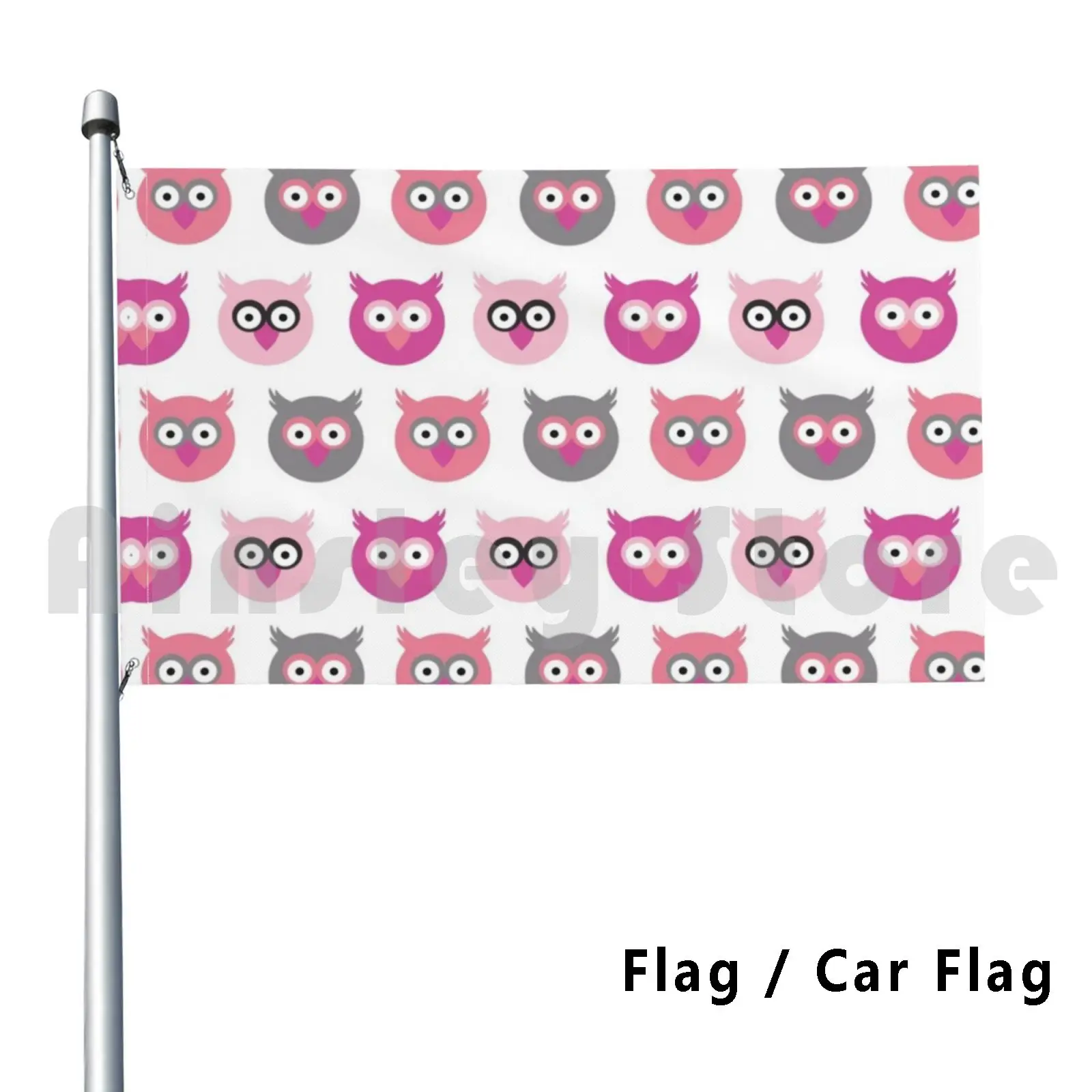 Gufi Outdoor Decor Flag Car Flag Owl Barn Owl Cute Owl Night Owl Owl Art Hoot Funny Owl Bird Of Prey Eagle Owl Owl