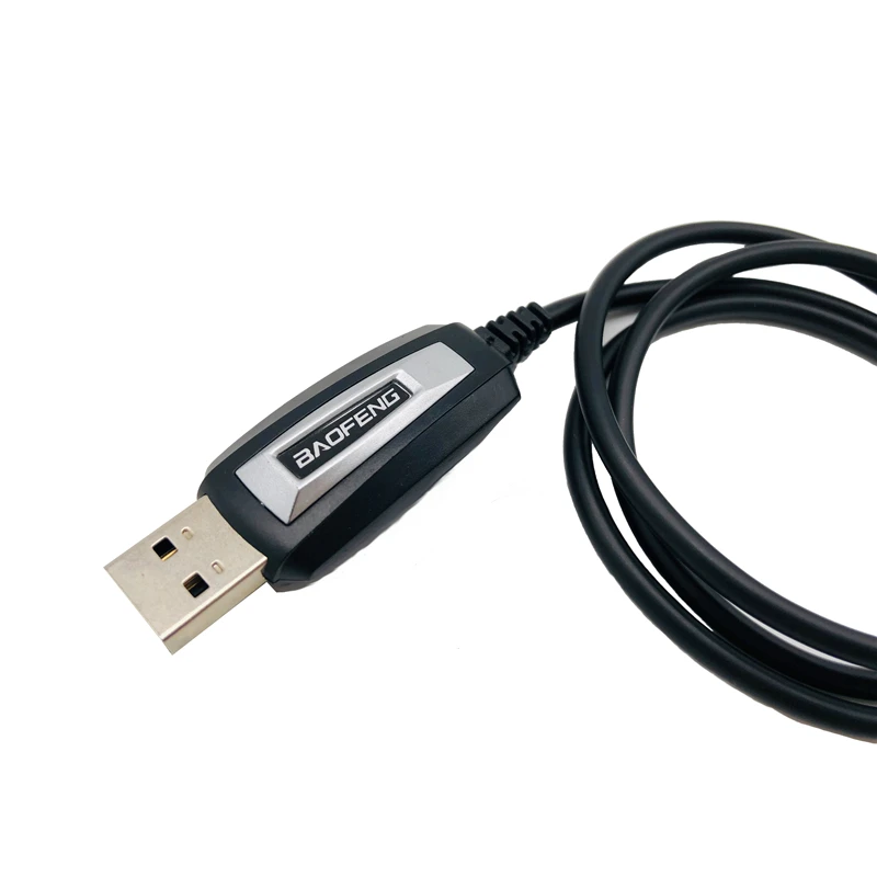 Original Baofeng USB Programming Cable With Drive Software CD For Two-way Radio Walkie Talkie UV-5R BF888S UV-82 A58S UV-S9