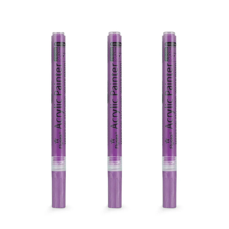 3pcs purple