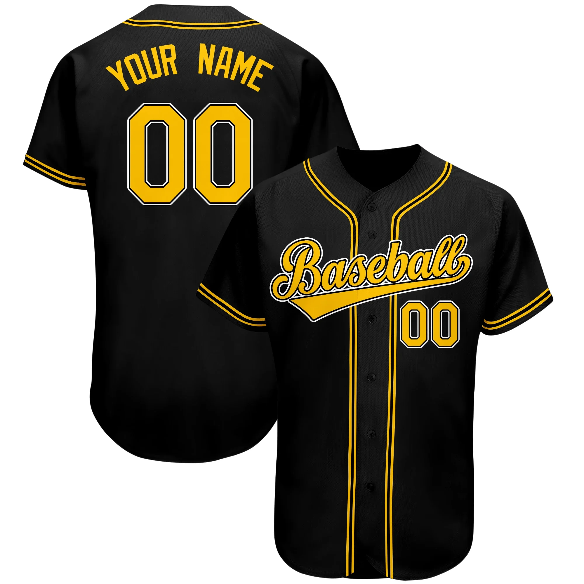 Baseball Jersey Baseball Jersey Full Sublimated Team Name&Numbers Breathable Soft Mesh Softball Uniforms for Adults/Kids Outdoors Game