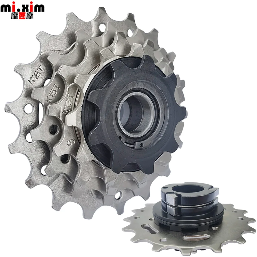 Bicicletta Pieghevole Ruota Libera A 3/5 Velocità Muslimtrasformata In Torre Del Mozzo A Velocità Variabile E Volano Ruota Libera Integrata