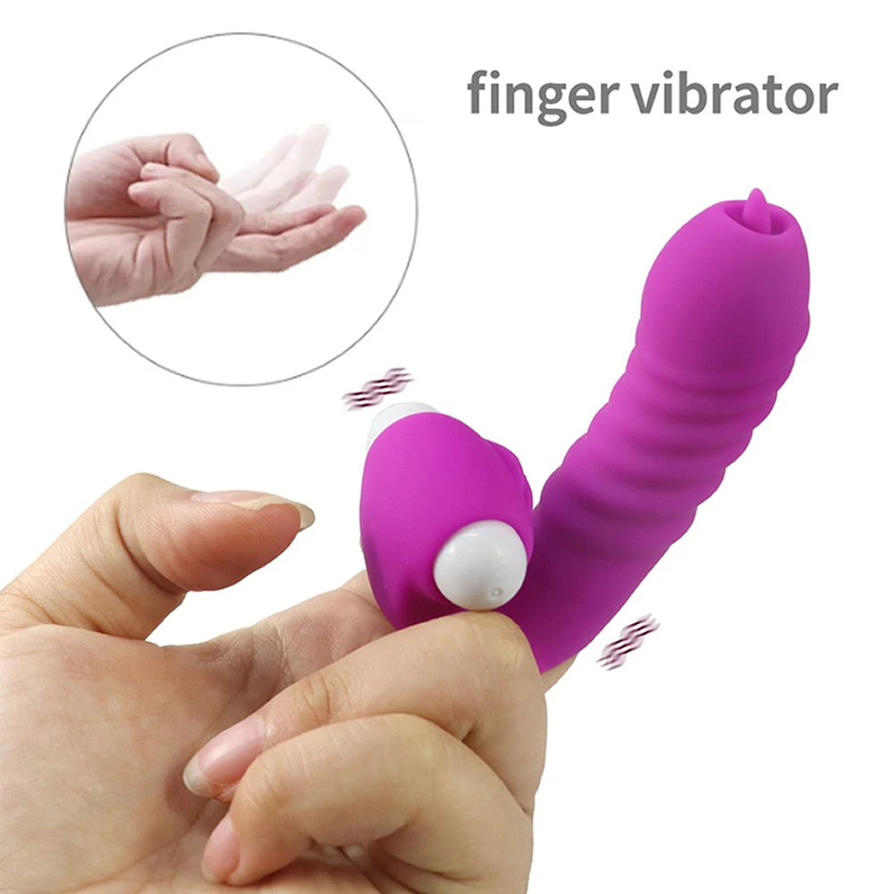 Cover Vibrator Finger Tongue Licking Massager Sex Toys for Women G Spot Orgasm Clitoris Stimulate Couple F_voghion.com