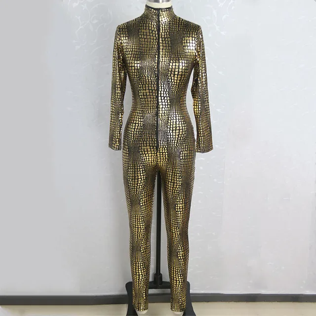 Cat Woman Suit SamHeng Black Long Sleeve Bodysuit For Women Sheer