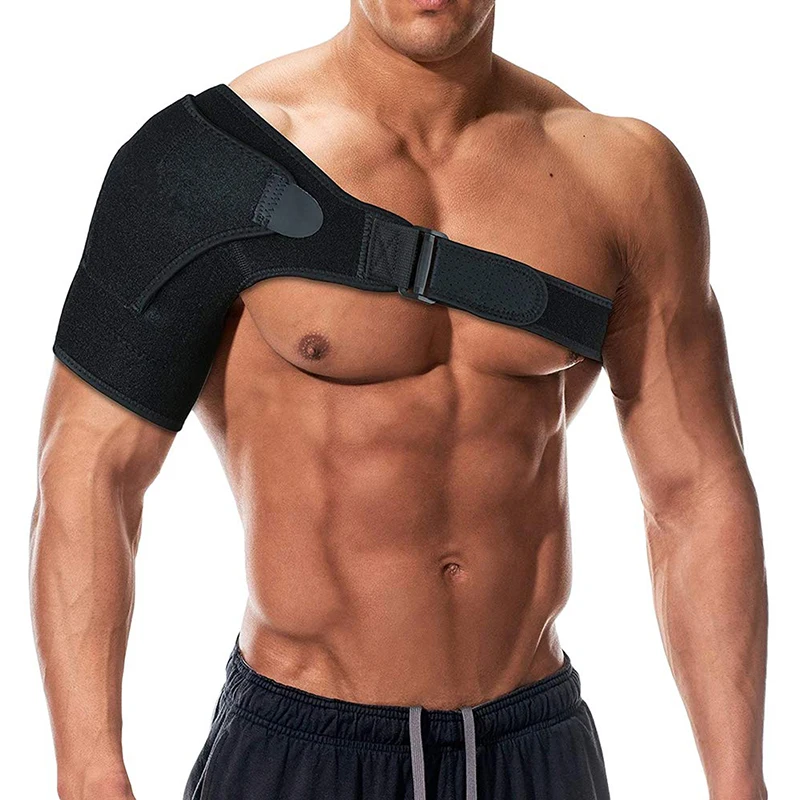 Men Shoulder Brace with Pressure Pad Adjustable Shoulder Support Brace Women Shoulder Compression Sleeve for Torn Rotator Cuff shoulder arthroscopy instruments suture lasso suture passer rotator cuff arthroscopic