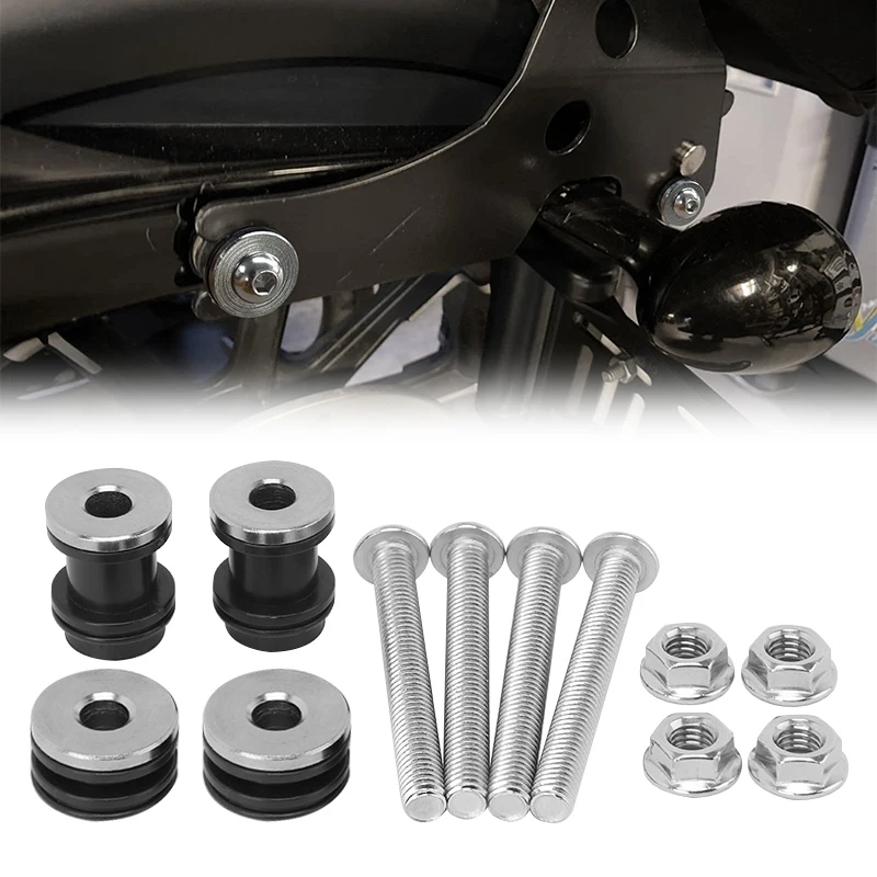 DockingHardwareKitBackrestSissyBarMountingHardwareSetForHarleySportsterXL883XL1200