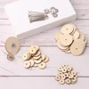 10 Sets Wood Joints Connectors For Handmade Teddy Bear Craft Children Kids Toy DIY Scrapbooking Manual Handicraft Accessory 2