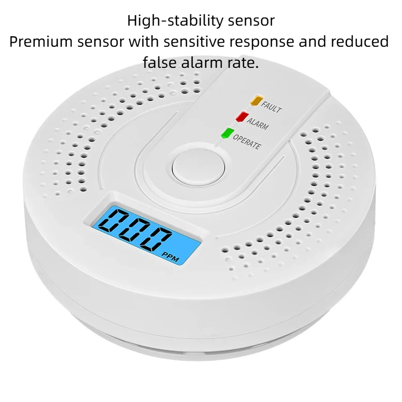 HOMEFISH Carbon Monoxide Alarm Home Hotel