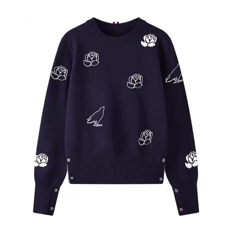 Golf Clothing Autumn New Product Women's Outdoor Sports Jacket Comfortable Round Neck Sweater Multi functional Knitted Thin Top