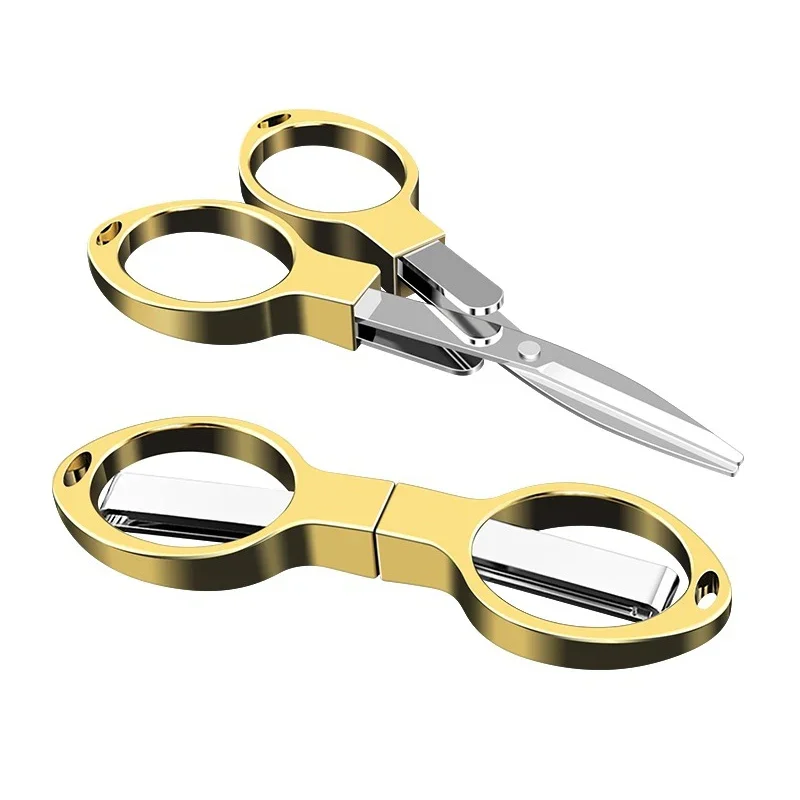 

Foldable Carbon Steel Scissor Fishing Knot Braided Fishing Scissors Line Fishing Line Cutter Fishing Tackle Tool Cutting Wire