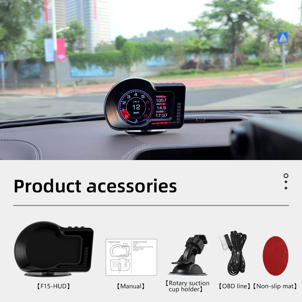 OBD2 GPS HUD ڵ   Ÿ ӵ,  溸,   µ ͺ з º ǻ