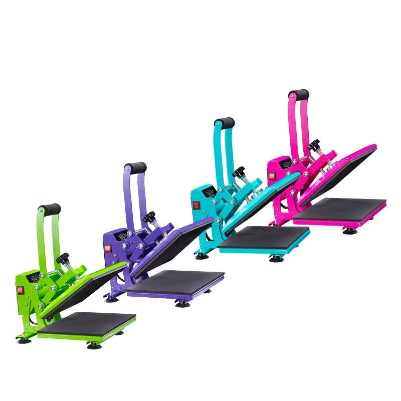 23 * 30cm Mini Portable Manual Heat Press Printing Machine Sublimation Printing T-Shirt Logo Labels carving printing tools