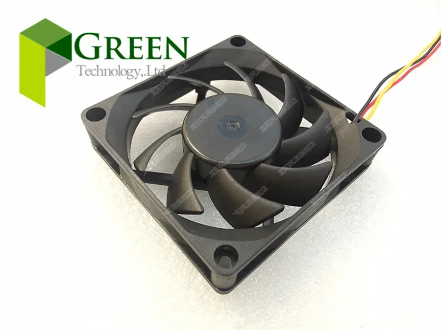 New Ball bearing 7015 70MM 70x70x15mm Graphics card fan CPU Cooling fan 12V 0.2A with 3pin