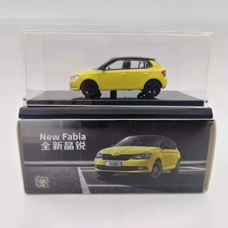 Diecast Alloy 1/64 Skoda New Fabia 30th Anniversary Edition