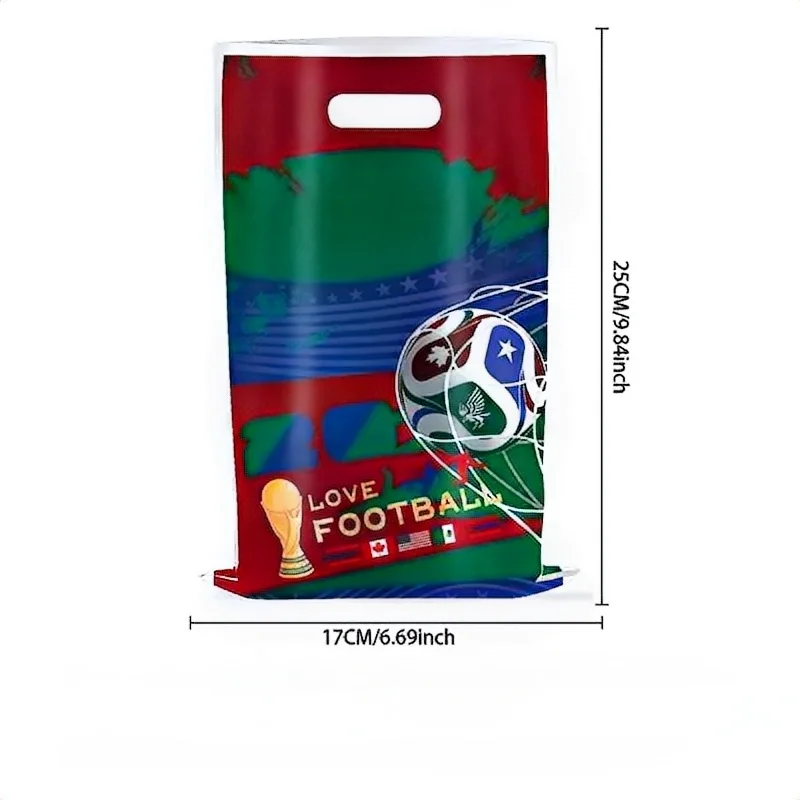 CR7 Themen-Geburtstagsdekorationen Popcorn-Box Geschenktüte Tortendekoration Banner Wimpel Fußball-Party-Zubehör Tischgeschirr Becher Servietten Teller für Kinder – Detail 19