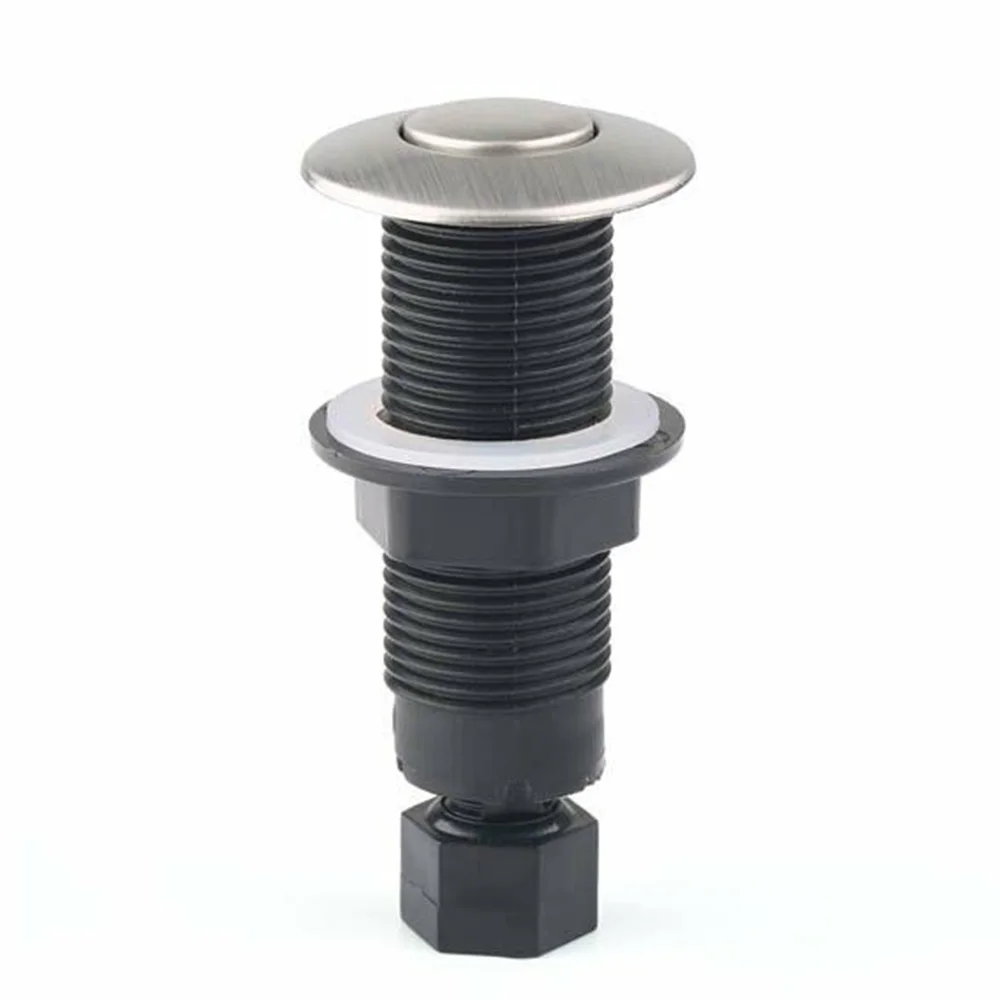 25mm Stainless Steel Air Switch Replacement Button For Geyser Garbage Disposal For Kitchen Food Waste Processor Switch Button