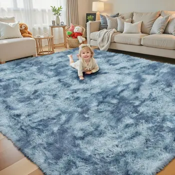 Fluffy Plush Area Rug 1