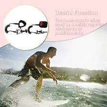  Surfboard Paddle Strap Elastic Anti-lost Coiled Lanyard Flexible High-strength Wear-resistant Surfing Ropes Water  Type2 