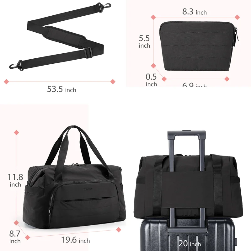 BAGSMART   , װ  Ͻ  , 15.6 ġ ƮϿ ,  ޴ ָ  , 42L