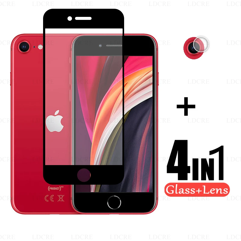 Vetro Di Copertura Completo Per Iphone Se 3 Vetro Temperato Vetro Protettivo Per Iphone Se 3 Obiettivo Della Fotocamera Per Iphone Se3 Iphone Se 2022 