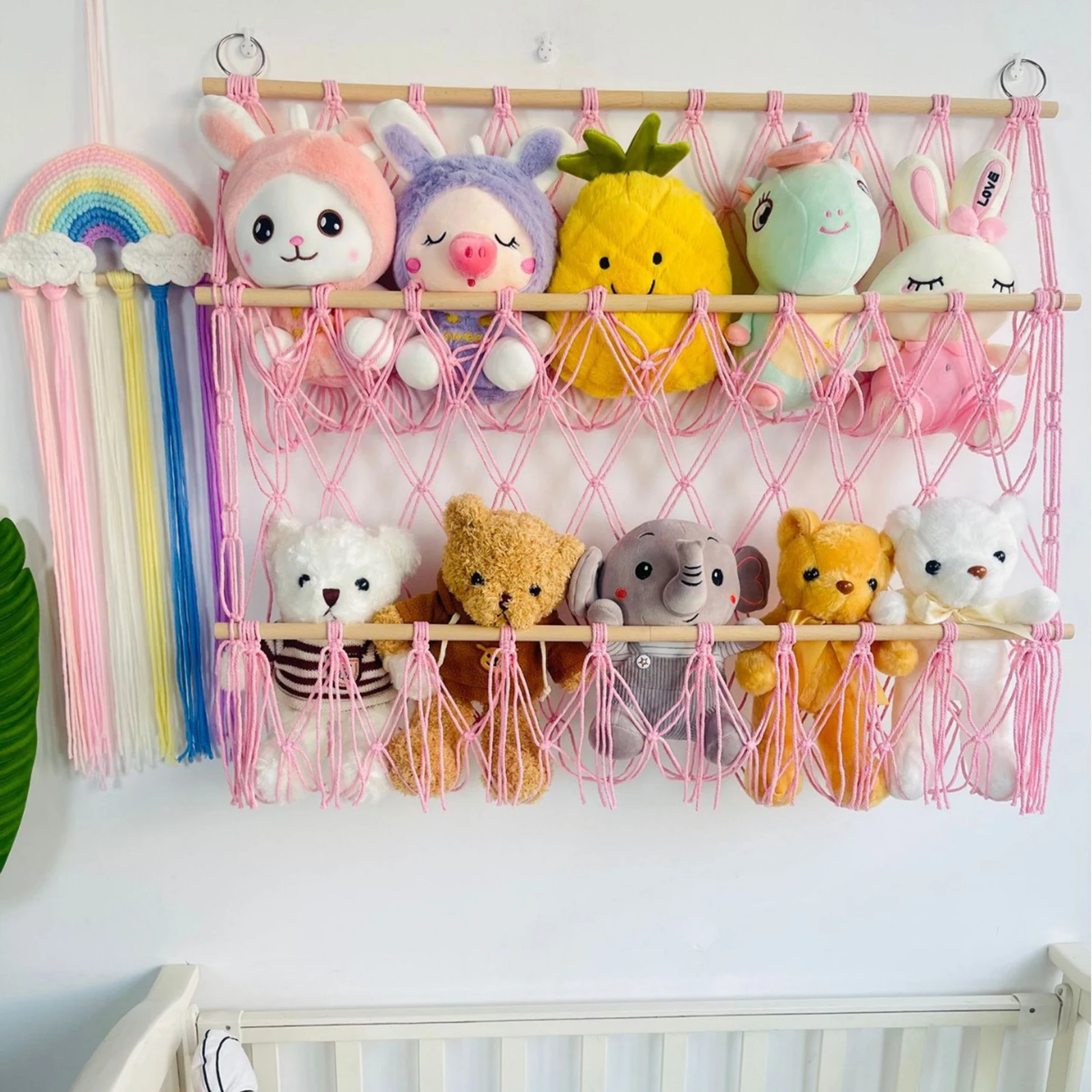 Wall Stuffed Animal Storage Ikea Toy Storage Ideas Soft Toy