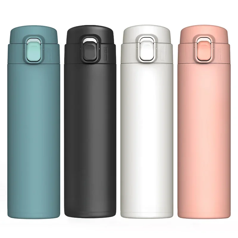 450 ml Thermos Wasser Flasche Edelstahl Isolierung Vakuum Flaschen Tasse Halten Kalt und Warm Becher Vakuum Flasche Auto Wasser flasche – Detail 1