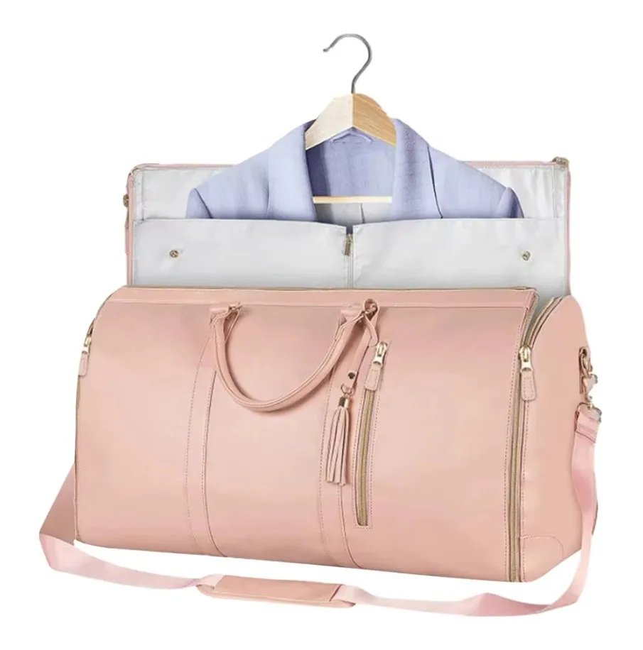 Kleidersack für Reisen, Handgepäck-Kleidertasche, umwandelbare Reisetasche mit Schuhfach, perfekt für Geschäftsreisen – Detail 8