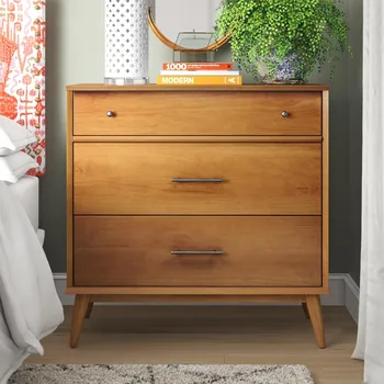 Mid-Century Castanho Dresser 1