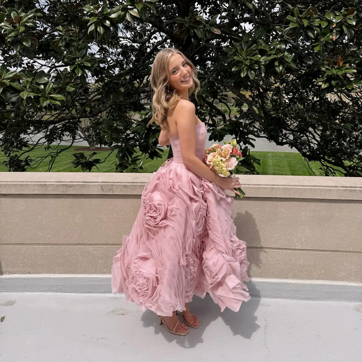Lanark Strapless Midi