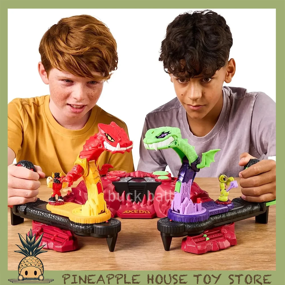 

Original Legends of Akedo Action Figure Beast Strike Serpent Fury Arena Anime Boys Interactive Toys Model Kid Toy Christmas Gift