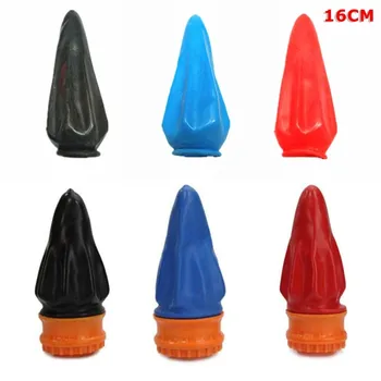 16cm 야외 새총 컵 소프트 탄성 라텍스 포켓 샷 슈팅 타겟 활, 사냥 야외 엔터테인먼트 전술 파우치 장비