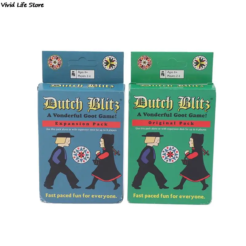 Jeu de cartes Dutch Blitz pour la famille, original, grand jeu, paquet de 6 000 AliExpress