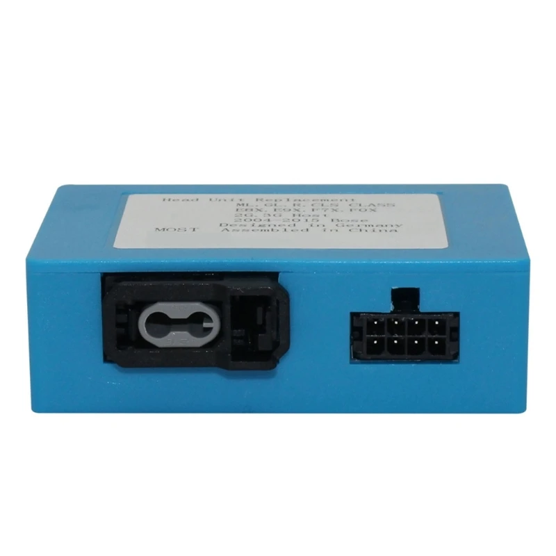 Car Stereo Radio Digital Data Optical Fiber Decoder Most Box Amplifier Adapter for ML R E8X E9X E7X F0X 2G HOST/3G-HOST